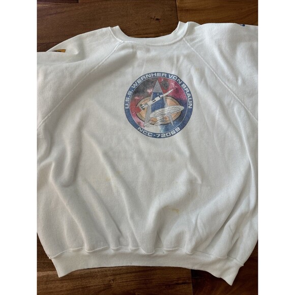 Star Trek Starfleet Fan Club Association Sweatshirt NCC-72069 RARE Huntsville AL - Picture 6 of 10